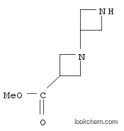 Molecular Structure of 1131594-83-6 ([1,3'-Biazetidine]-3-carboxylic acid, methyl ester)